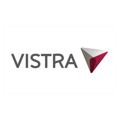 Team EVOLVE client Vistra Logo